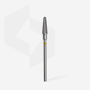 Staleks Pro Expert Carbide Nail Drill Bit Frustum Yellow Head Diameter 4 mm Working Part 13 mm FT70Y040/13 