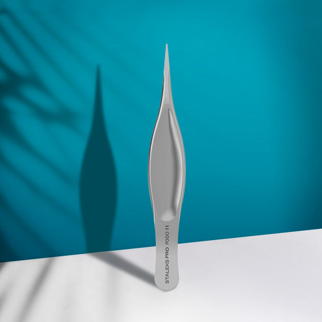 Staleks Pro PODO 11 Podology Splinter Tweezers Small TP-11 – Staleks.us