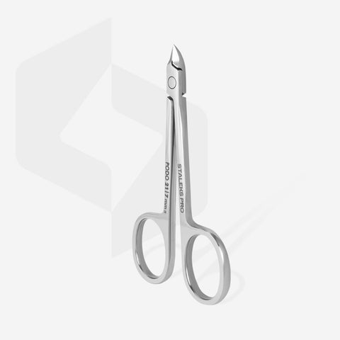 Staleks Pro Podo 21 Type 7 Podology Scissors Style Nippers for Cuticle and Callus NP-21-7