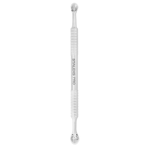 Staleks Pro Expert Cuticle Pusher 52 Type 1 Rounded Curved Pusher Slim and Broad PE-52/1