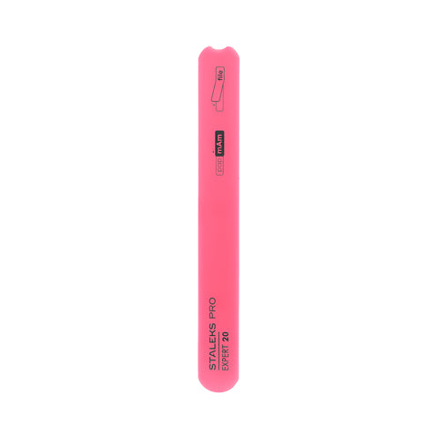 Staleks Pro Expert 20 Beveled Straight Plastic Nail File (Base) SPBE-20