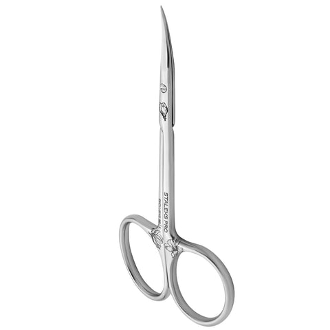 Staleks Pro Exclusive 20 Type 1 Cuticle Scissors with Narrow Tips Shortened Handles Magnolia SX-20/1m