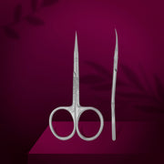 Staleks Pro Exclusive 20 Type 2 Professional Cuticle Scissors Classic Blade Curvature Zebra SX-20/2z