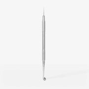 Staleks Pro Expert 20 Type 4 Blackhead Remover Tool Double-Ended Spoon Uno And Vidal Needle Straight ZE-20/4
