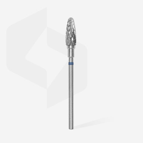 Staleks Pro Expert Carbide Nail Drill Bit Corn Blue Head Diameter 5 mm Working Part 13 mm FT90B050/13