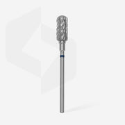 Staleks Pro Expert Carbide Nail Drill Bit Rounded Safe Cylinder Blue Head Diameter 6 mm Working Part 14 mm FT31B060/14 