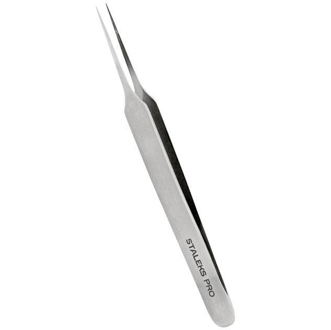 Staleks Pro Expert 40 Type 10 Eyelash Tweezers Straight Edge TE-40/10