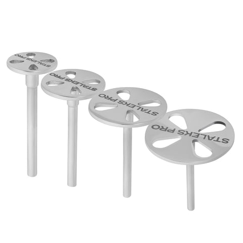 STALEKS PRO Disco Base In Acciaio Per Pedicure - 5 Dischi Grana 180, Diametro 10mm - Foto 5