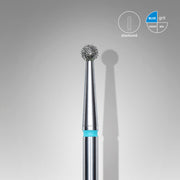 Staleks Pro Expert Diamond Nail Drill Bit FA01 Ball Blue 