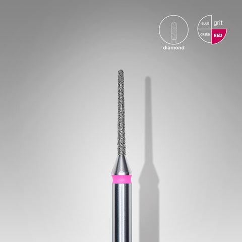 Staleks Pro Diamond Nail Drill Bit Needle Head Diameter 1 mm Working Part 10 mm 1 pcs set FA80