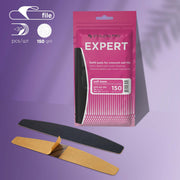 Staleks Pro Expert 40 Refill Pads for Crescent Nail File Soft Based 30 Pcs Black DFE-40
